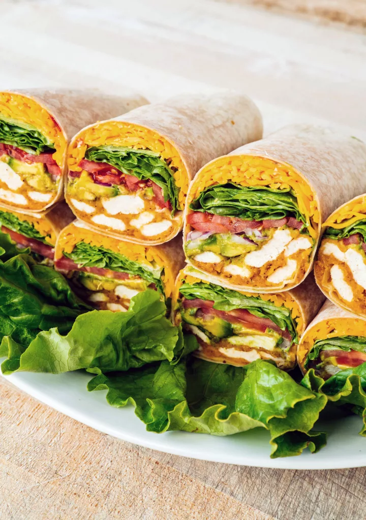 Chicken Wraps available at the Napa deli department in Browns Valley Market