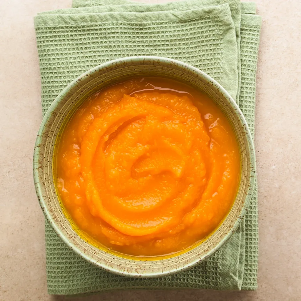 Roasted butternut squash puree